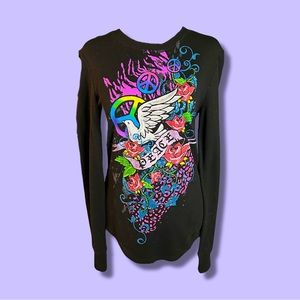 Y2K Grunge Cyber Style Long Sleeve